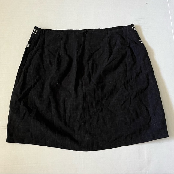 LULUS Jubilee Black Embroidered Mini Skirt - Picture 4 of 4